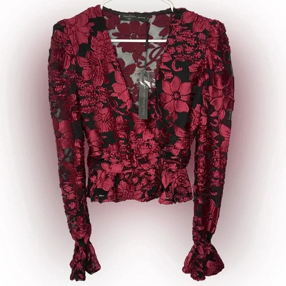 Revolve house of Harlow 1960 blouse nwt​